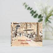 Winter-Park Florida - Postkarte (Stehend Vorderseite)