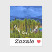 Winter Park Rainbow Patch Aufkleber (Blatt)