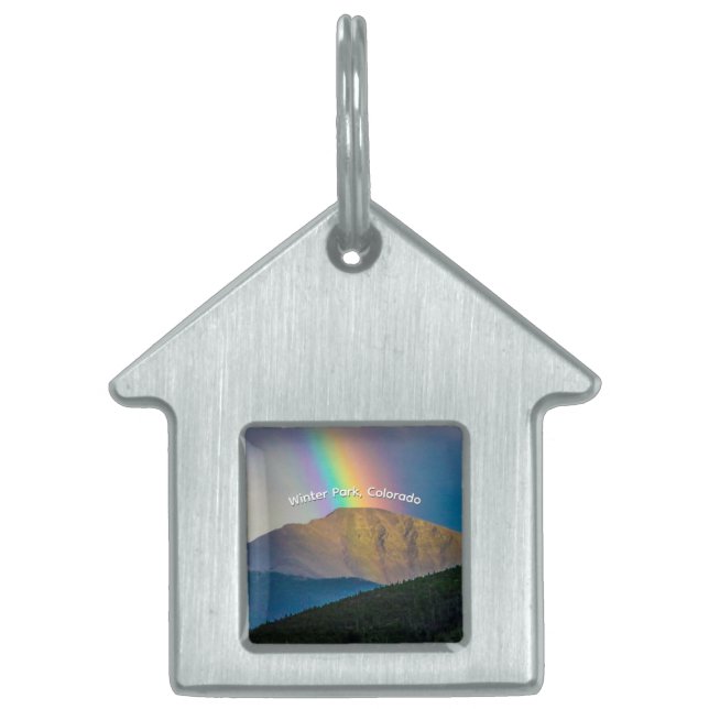 Winter Park Regenbogen Tiermarke (Vorderseite)