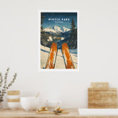 Winter Park Ski Poster - Colorado 1 (Küche)