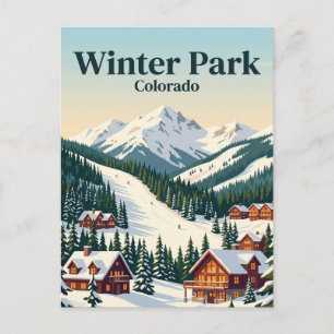 Winter Park USA Postkarte