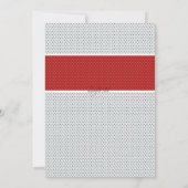 Winter-Party Einladung (Rückseite)