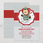 Winter-Party-Einladung Einladung (Vorne/Hinten)