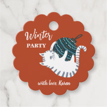 Winter Party Weihnachtsspielzeug Cat Geschenk