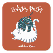 Winter Party Weihnachtsspielzeug Cat Geschenk