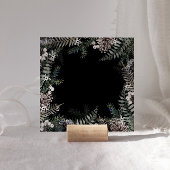 Winter Pastel Elegante Square Open House Einladung