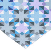 Winter-Patchwork-Star Großer Tischläufer (Ecke)