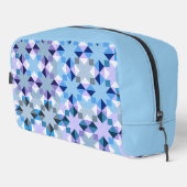 Winter-Patchwork-Star Waschbeutel (Rechte Ecke)