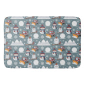 Winter Pattern Bath Mat Badematte (Vorderseite)