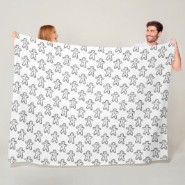 Winter Pattern Design Fleece Blanket
