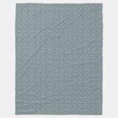 Winter Pattern Design Fleece Blanket (Vorderseite)