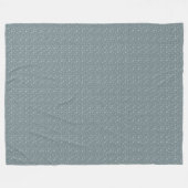 Winter Pattern Design Fleece Blanket (Vorderseite (Horizontal))