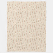 Winter Pattern Design Fleece Blanket (Vorderseite)