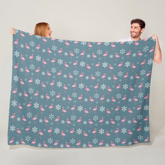 Winter Pattern Design Fleece Blanket (Beispiel)