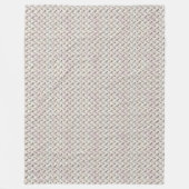 Winter Pattern Design Fleece Blanket (Vorderseite)
