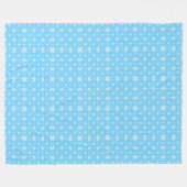 Winter Pattern Design Fleece Blanket (Vorderseite (Horizontal))