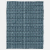 Winter Pattern Design Fleece Blanket (Vorderseite)