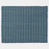 Winter Pattern Design Fleece Blanket (Vorderseite (Horizontal))