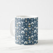 Winter Pattern Tasse (Vorderseite Links)