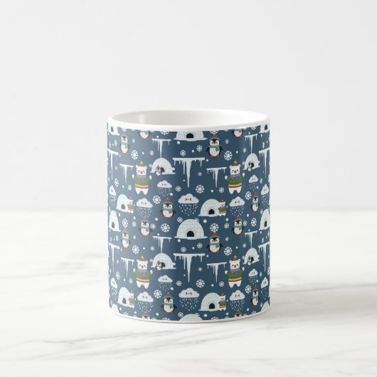 Winter Pattern Tasse (Mittel)