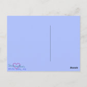 WINTER PEACE3 LIGHT POSTCARD POSTKARTE (Rückseite)