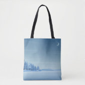 Winter Peace Shopping Errand Tote Bag Tasche (Vorderseite)