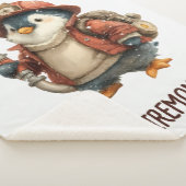 Winter Penguin Firefighter Ping Pong Paddle Sherpadecke (3/4)