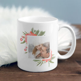 Winter Peony Foto Kaffeetasse