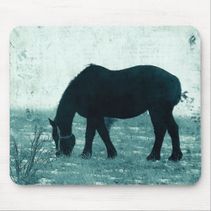 Winter Percheron Mousepad