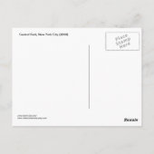 Winter Pergola Central Park New York City NYC Card Postkarte (Rückseite)