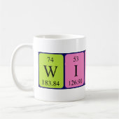 Winter Periodenname Tasse (Links)