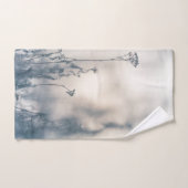 Winter Pflanze Naturerlebnis Foto Handtuch (Handtuch)