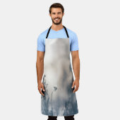 Winter Pflanze Naturerlebnis Foto Schürze (Getragen)