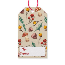 Winter Pilze & rustikale Folies Weihnachten