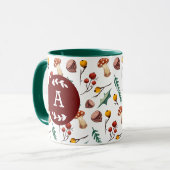 Winter-Pilze und Folione Tasse (Vorderseite Links)