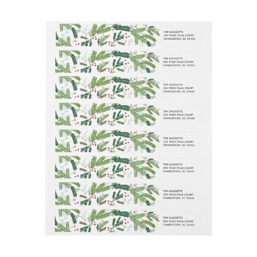 Winter Pine Blätter (Bogen)