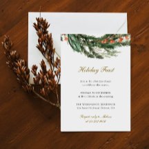 Winter Pine Greenery Festlichkeiten