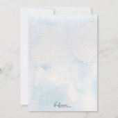 Winter Pine Jolly Holidays | FOTO Feiertagskarte (Rückseite)