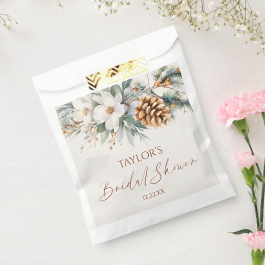 Winter Pine Pine Tree Brautparty Geschenktütchen (Versiegelt)