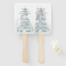 Winter Pine Romance Programm Fans Fächer