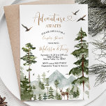 Winter Pine Tree Abenteuer erwartet Sie mit Dusche Einladung<br><div class="desc">Das Winter Pine Tree Abenteuer erwartet Sie mit einer Dusche und Einladung</div>