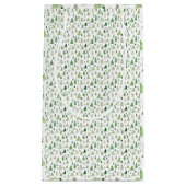 Winter Pine Tree Forest Wine Bag Kleine Geschenktüte (Vorderseite)