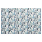 Winter Pine Trees Blue Gray  Stoff (Fat Quarter (45,7 x 55,9 cm))