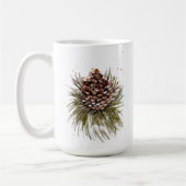 Winter Pinecone Tasse (Links)
