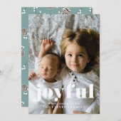 Winter Pinecones Foto (Vorne/Hinten)