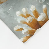 Winter Pinecones Harmonie Fleecedecke (Ecke)