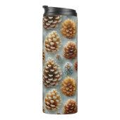 Winter Pinecones Harmonie Thermosbecher (Nach rechts gedreht)