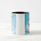 Winter Pinecones Tasse (Zentrum)