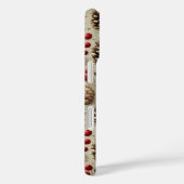 Winter Pinecones und Rote Berries Case-Mate iPhone Hülle (Rückseite / Rechts)