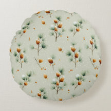 Winter Pinecones und Snowy Branches